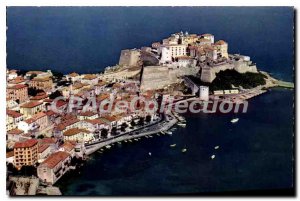 Postcard Modern Calvi Port And Citadel