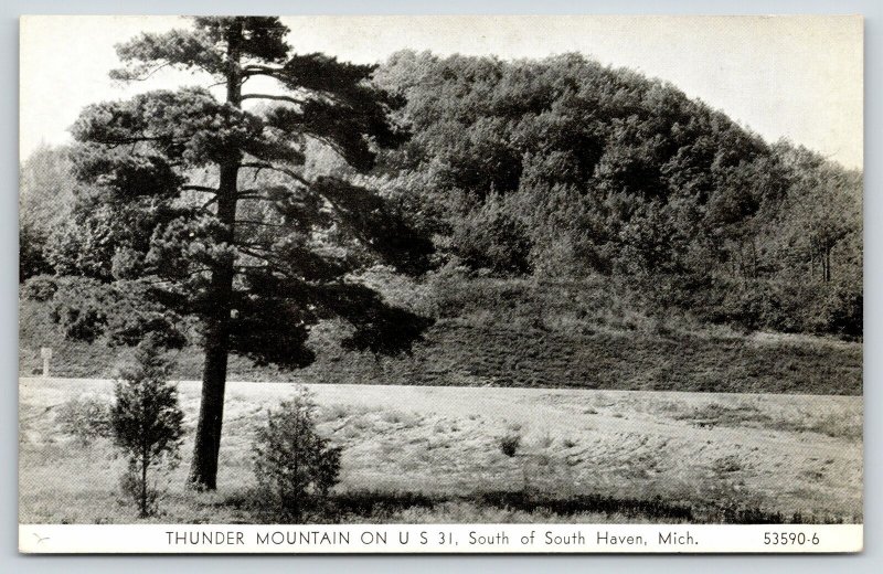 South Haven Michigan~Thunder Mountain~US 31 South Of City~c1930 CR Childs B&W 