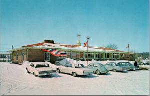 Continental Inn Barrie Ontario ON Ont Restaurant Cars Vintage Postcard E21