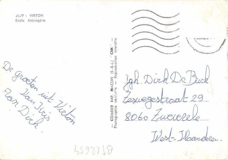 BT12654 Virton ecole menagere         Belgium