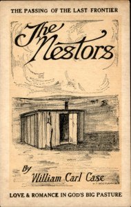 Kansas City MO Frontispiece Nestors WC Case Book Advert Vintage Postcard
