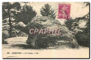 Old Postcard Nemours Turtle