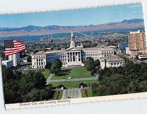 Postcard Denver City and County Building, Denver, Colorado