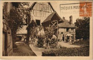 CPA PONT-AUDEMER Auberge du Vieux Puits - Vue du Puits de Mme Bovary (1148268)