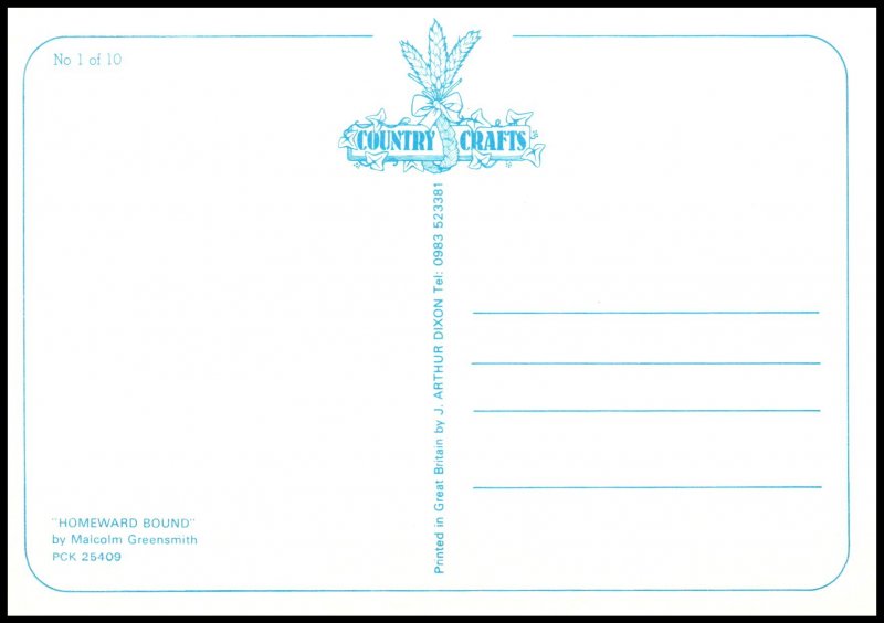 Homeward Boud Malcolm Greensmith Painting