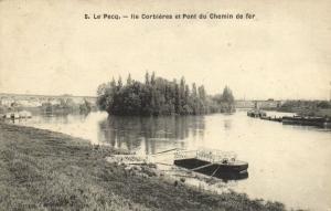 CPA Le PECQ-Ile Corbieres et Pont du Chemin de fer (260266)