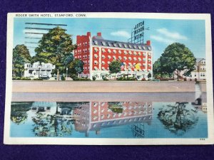 Vintage Postcard 1950 Roger Smith Hotel, Stamford, Connecticut (CT)