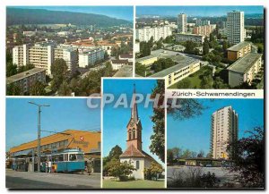 Postcard Modern Zuerich - Schwamendingen