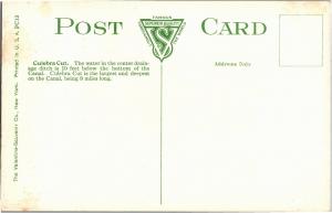 Culebra Cut, Panama Canal Vintage Postcard P10