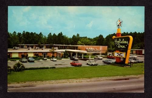 GA Holiday Inn Motel JESUP GEORGIA POSTCARD POST CARD