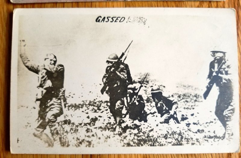3 Military Post Cards from WW I era