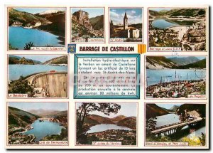 Postcard Modern Landscapes of France Haute Provence Castillon Dam