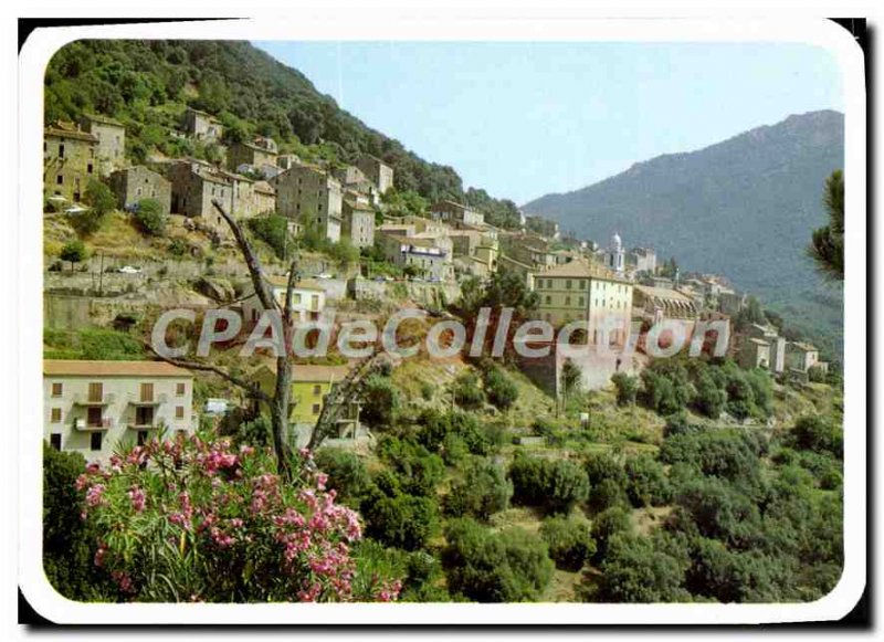 Postcard Modern Charm And Colors Of Corsica Olmeto Vue Generale