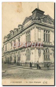 Old Postcard Rochefort Caisse d'Epargne