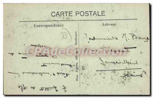 Old Postcard Arcachon View Sinking