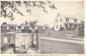 Cohoes New York Green Lantern Multiview Antique Postcard K72355