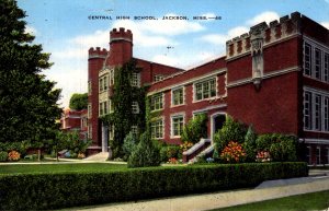 Jackson, Mississippi - A view of the Central High School - in 1946