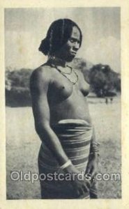 Eritrea African Nude Unused light wear