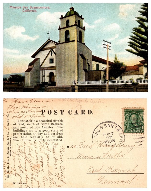 Mission San Buenaventura, California 7675