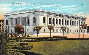 Public Library Civic Center San Francisco CA USA Postcard