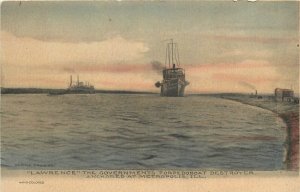 Metropolis Illinois Torpedo Destroyer Military Postcard 24-7980