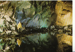 Wales Postcard - Llechwedd Slate Caverns - Underground Lake - Ref 1257A