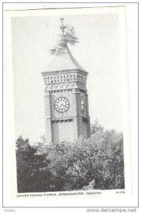 Court House Tower, Greensburg, Indiana, 1910-1920s