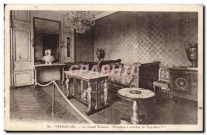 Versailles Old Postcard Grand Trianon Bedroom of Napoleon 1st