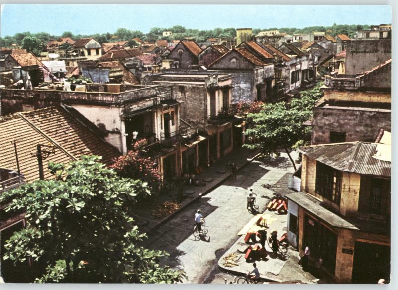 Vietnam Việt Nam HANOI An Old Living Quarter Photo Picture Postcard
