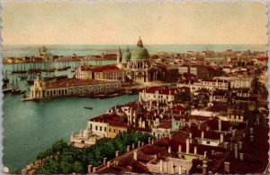 View of the Canal Grande Venezia Postcard PC391
