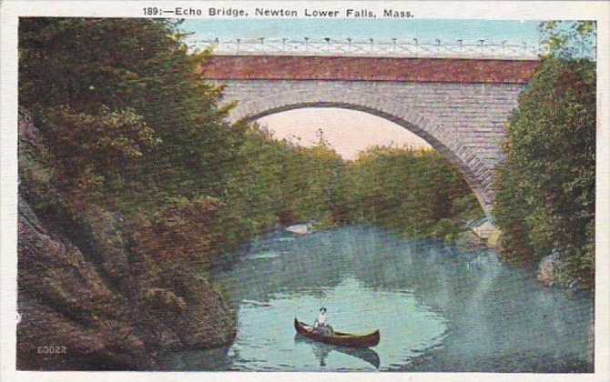 Massachusetts Newton Lower Falls Echo Bridge