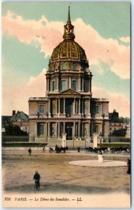 c1910s Paris, France Le Dome des Invalides Church Napoleon's Tomb Postcard A121
