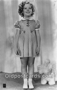 Child Actress Shirley Temple Unused corners are square, card does not lay fla...