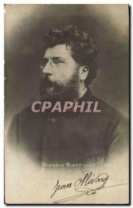 Old Postcard Giorgio Bizet