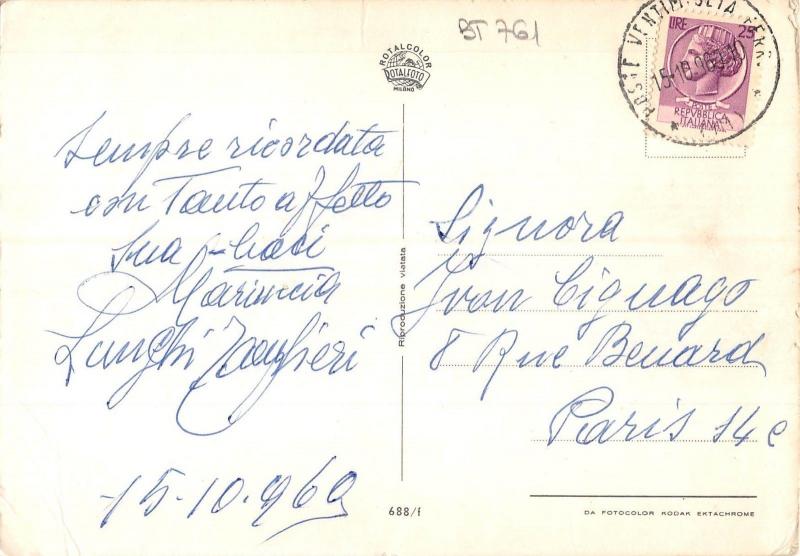 BT0761 ship bateaux Imperia   Italy