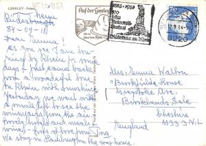 BT10951 Loreley felsen ship bateaux       Germany