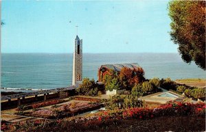 Wayfarers Chapel Portuguese Bend California CA Postcard UNP VTG Dexter Unused 