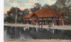 Michigan Detroit Pavilion In Clark's Park 1912