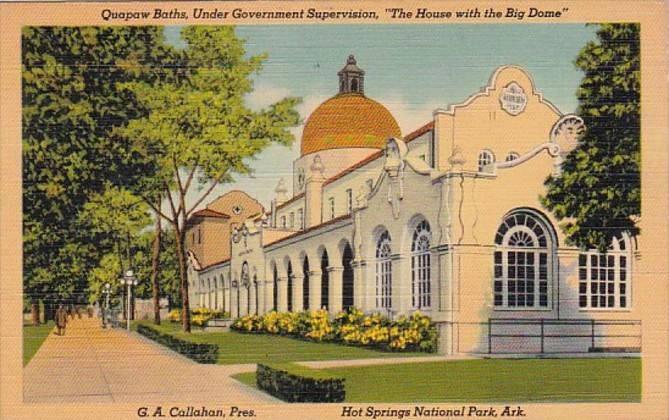 Arkansas Hot Springs Quapaw Baths