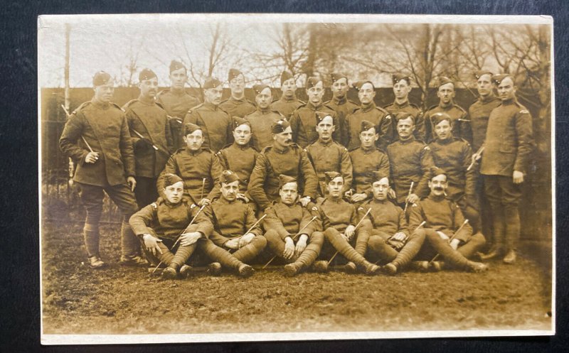 Mint Real Picture Postcard Royal Flying Corps Curragh Camp Ireland 1916 WW1 