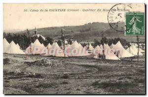 Postcard Old La Courtine Quartier Du Officers Mess