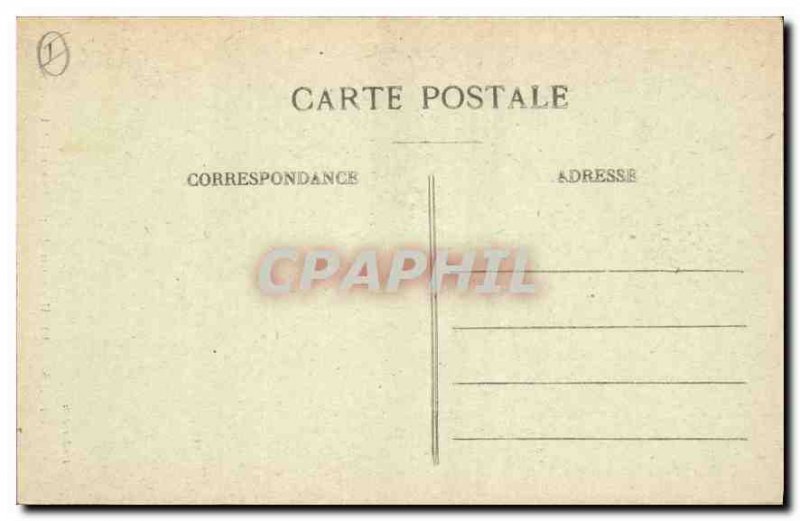 Old Postcard Giens A beach area in Niel