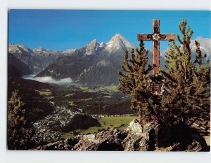 Postcard Blick von der Kneifelspitze, Germany