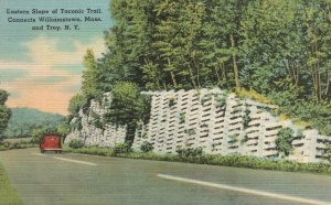 Vintage Postcard Eastern Slope Taconic Trail Connects Williamstown MA & Troy NY