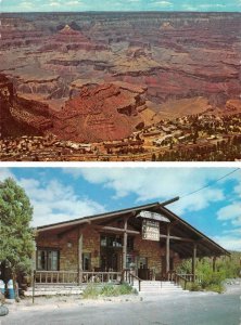 2~4X6 Postcards AZ Arizona  GRAND CANYON VILLAGE~Aerial View~BRIGHT ANGEL LODGE