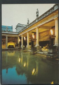 Somerset Postcard - The Great Roman Bath, Bath   T8605