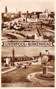 US45 UK England Liverpool Birkenhead 1955   real photo