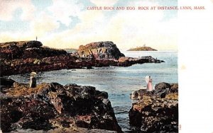 Castle Rock & Egg Rock at Distance Lynn, Massachusetts