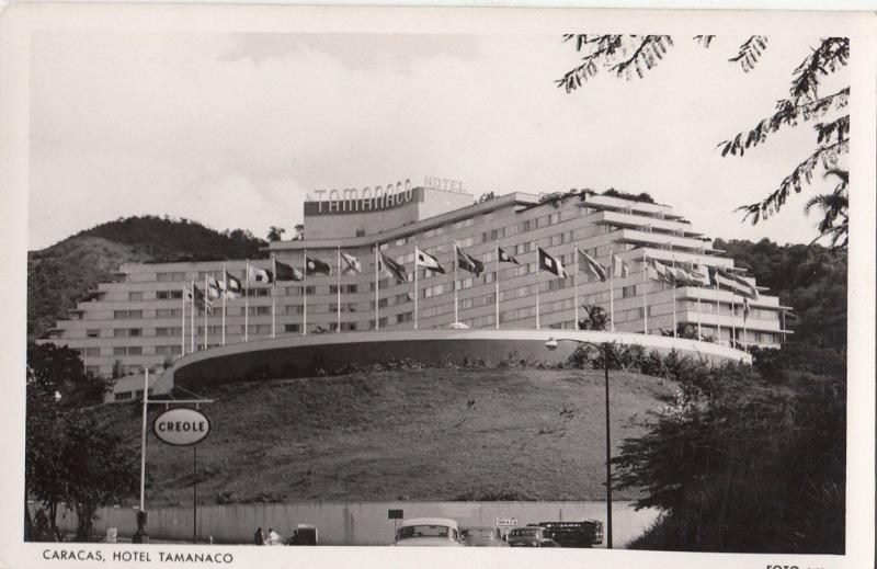 B78008 caracas hotel tamanaco   venezuela  scan front/back image