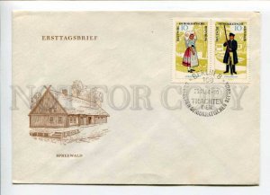 421608 EAST GERMANY GDR 1964 year Spreewald native dress First Day COVER